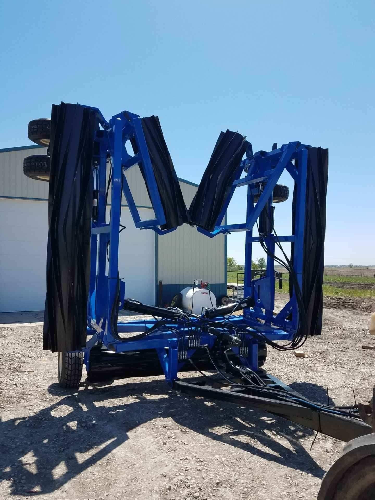 Progressive Ag Innovations 16-3S Roller Crimper | Model 16-3S | 16' Width | 50HP | Pull-Type
