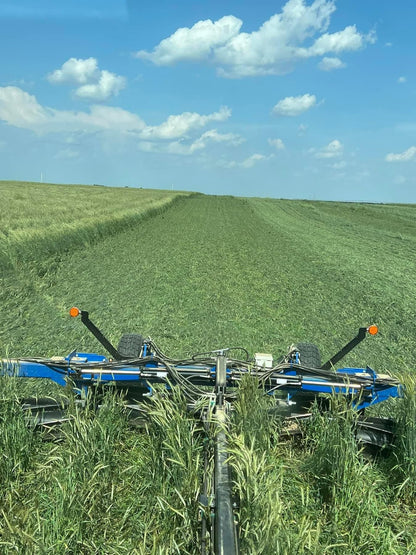 Progressive Ag Innovations Roller Crimper | Model 41NT-3S | 41' Width | 150HP | Pull-Type