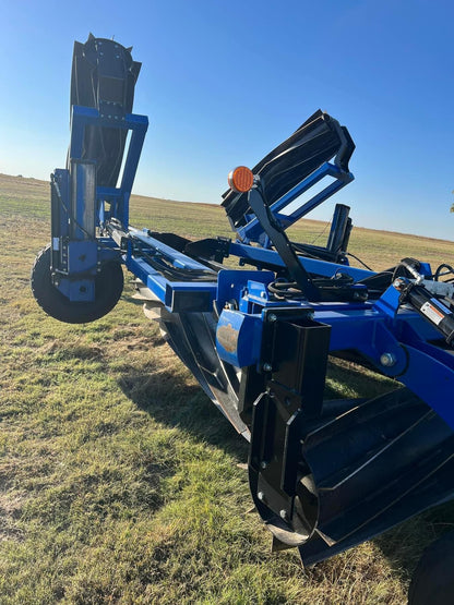 Progressive Ag Innovations Roller Crimper | Model 41NT-3S | 41' Width | 150HP | Pull-Type