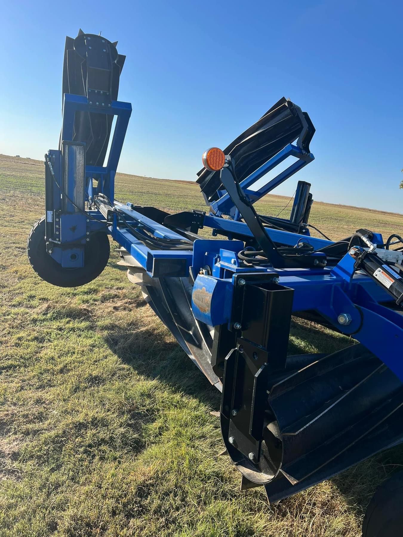 Progressive Ag Innovations 16-3S Roller Crimper | Model 16-3S | 16' Width | 50HP | Pull-Type