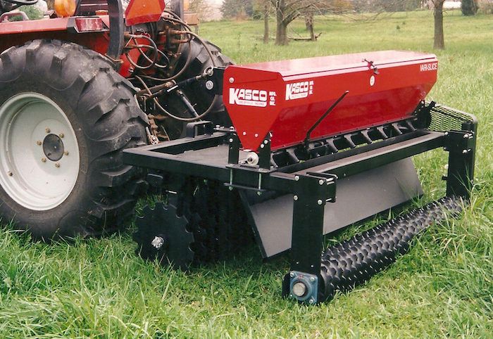 Kasco VARI-SLICE Overseeders | 4'-10' Working Width | 25-65HP | For Tractor