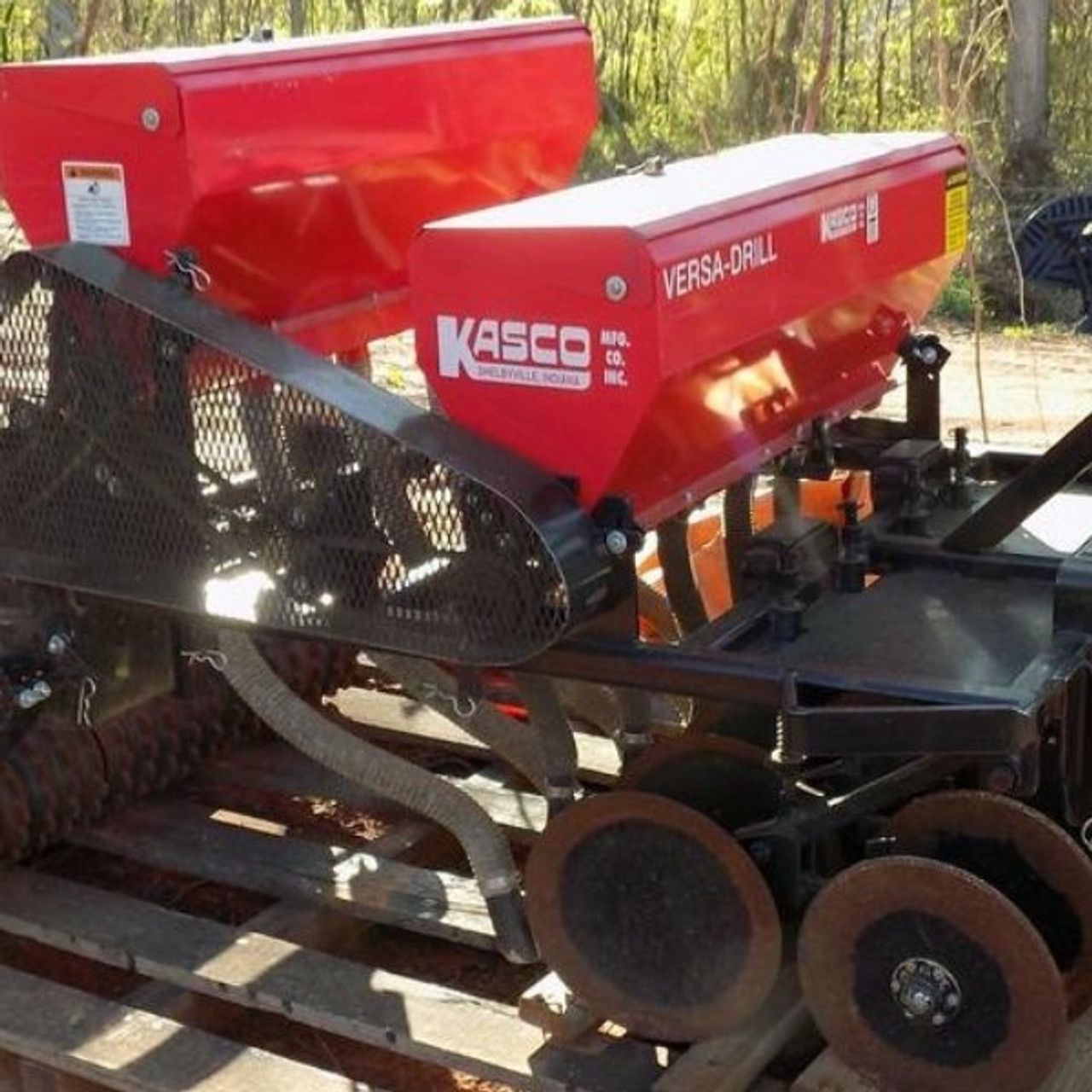 Kasco Versa-Drill No-Till Drills | Model KVG Series  | 4'-6' Working Width | 25-35HP | 800cc ATV | For Tractor / ATV