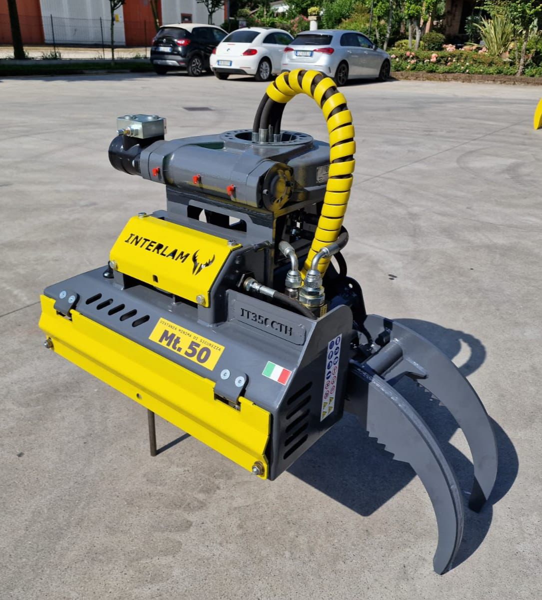 Interlam Grapple Saw Fixed Rotator IT 1050/350CTH  3t to 30t For Excavator