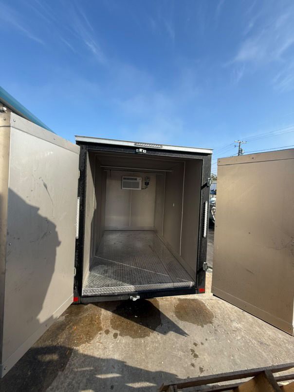 Ripping It Trailers | Walk-In Cooler | 6x10 Enclosed Trailer | Load capacity is 1,850 lbs | Pull Type