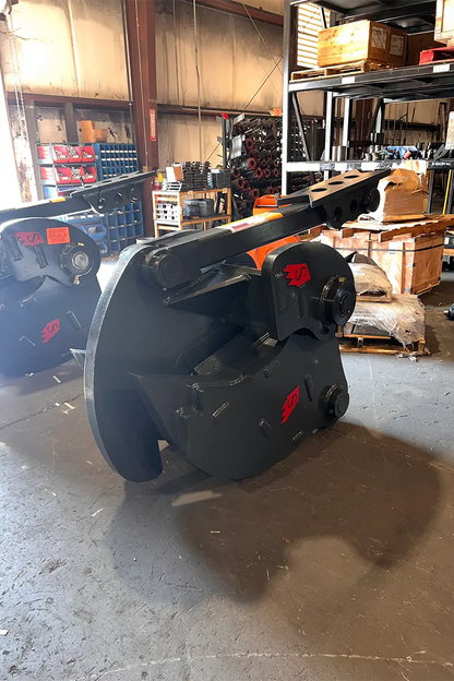 Solesbee’s | Wood Shear | Models SESS Series | 68" Jaw Opening | Hydraulic Cutting Jaw | Machine Size 20 To 40 Tons | For Excavators