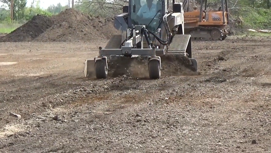 Worksaver SSGB‑8B Skid Steer Grader Blade | Standard Model | Working Width 96" | 12–30 GPM | For Skid Steers