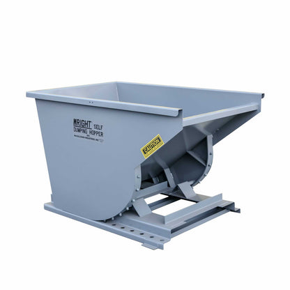 Express Steel 1 Yard Wright Self-Dumping Hopper | SKU 10055 | Width 63.5" | 3" Fork Slots | Hydraulic Flow 15–20 GPM | For Forklifts & Skid Steers