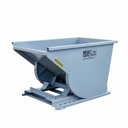 Express Steel 1 Yard Wright Self-Dumping Hopper | SKU 10055 | Width 63.5" | 3" Fork Slots | Hydraulic Flow 15–20 GPM | For Forklifts & Skid Steers
