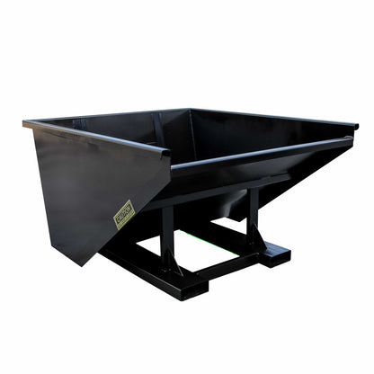Express Steel 1.5 Yard Wright Heavy Duty Quick Attach Hopper | Width 58" | Hydraulic Flow 15–25 GPM | For Skid Steers & Forklifts