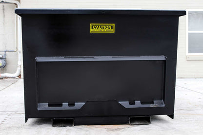Express Steel 2 Yard Wright Quick Attach Self-Dumping Hopper | SKU 20055QA | Width 64" | Hydraulic Flow 15–20 GPM | For Skid Steers & Forklifts