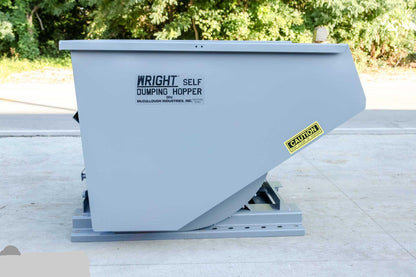 Express Steel 2 Yard Wright Self-Dumping Hopper | SKU 20055 | Width 64" | 3" Fork Slots | Hydraulic Flow 15–20 GPM | For Forklifts & Skid Steers
