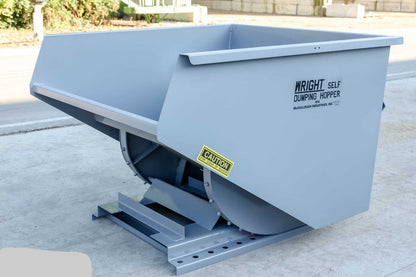 Express Steel 2 Yard Wright Self-Dumping Hopper | SKU 20055 | Width 64" | 3" Fork Slots | Hydraulic Flow 15–20 GPM | For Forklifts & Skid Steers
