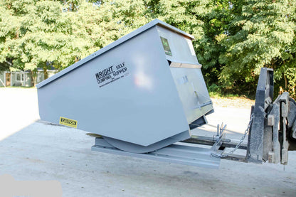 Express Steel 2 Yard Wright Self-Dumping Hopper | SKU 20055 | Width 64" | 3" Fork Slots | Hydraulic Flow 15–20 GPM | For Forklifts & Skid Steers