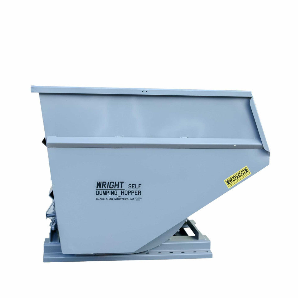 Express Steel 3 Yard Wright Self-Dumping Hopper | SKU 30055 | Width 70.5" | 3" Fork Pockets | Hydraulic Flow 15–20 GPM | For Forklifts & Skid Steers