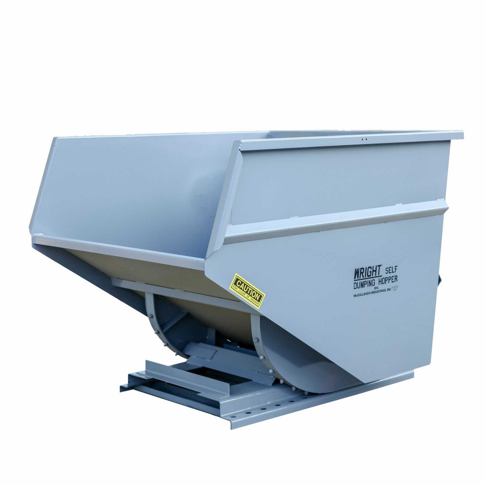 Express Steel 3 Yard Wright Self-Dumping Hopper | SKU 30055 | Width 70.5" | 3" Fork Pockets | Hydraulic Flow 15–20 GPM | For Forklifts & Skid Steers