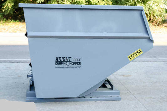 Express Steel 3 Yard Wright Self-Dumping Hopper | SKU 30055 | Width 70.5" | 3" Fork Pockets | Hydraulic Flow 15–20 GPM | For Forklifts & Skid Steers