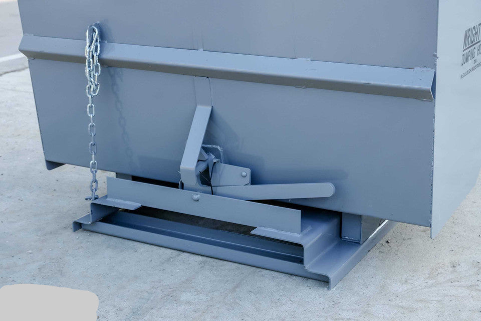 Express Steel 3 Yard Wright Self-Dumping Hopper | SKU 30055 | Width 70.5" | 3" Fork Pockets | Hydraulic Flow 15–20 GPM | For Forklifts & Skid Steers