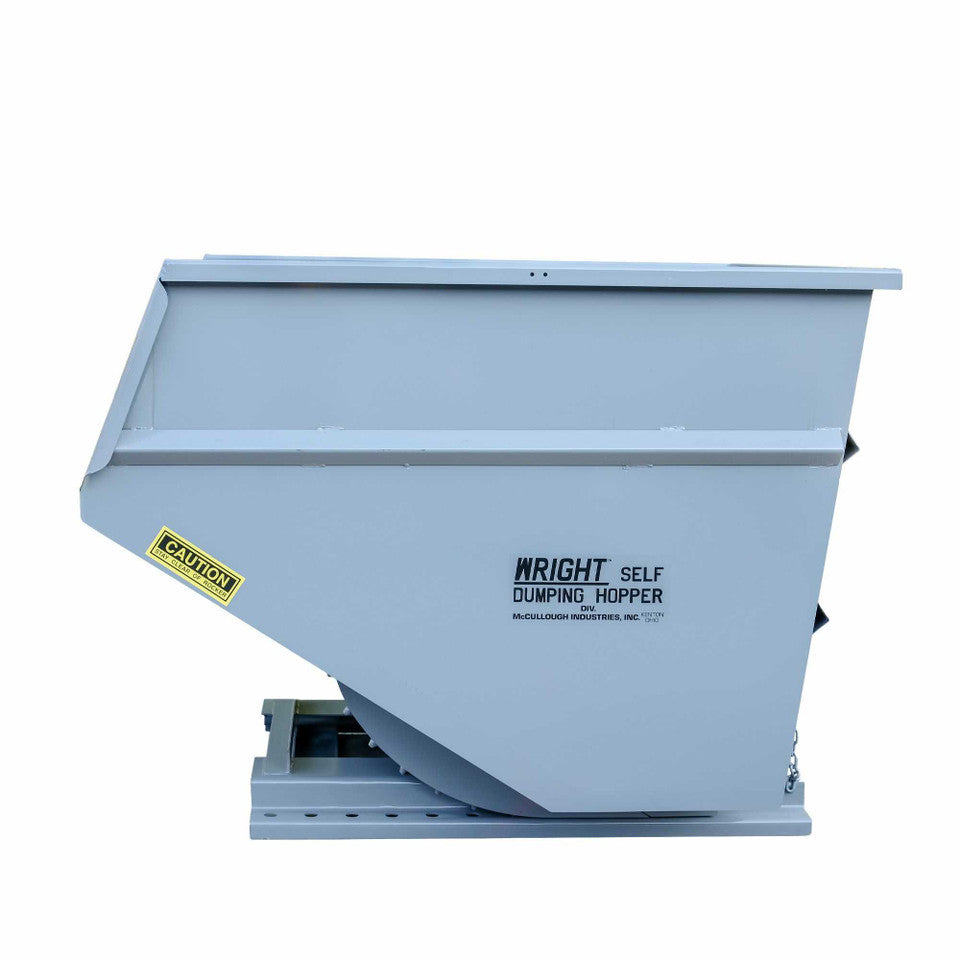 Express Steel 3 Yard Wright Self-Dumping Hopper | SKU 30055 | Width 70.5" | 3" Fork Pockets | Hydraulic Flow 15–20 GPM | For Forklifts & Skid Steers