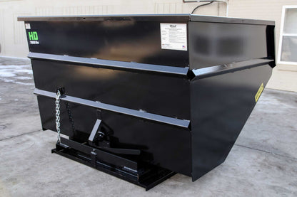 Express Steel 4 Yard Wright Heavy Duty Self-Dumping Hopper | SKU 40099 | Width 79.75" | Fork Pocket 3" | Hydraulic Flow 15–25 GPM | For Forklifts & Skid Steers