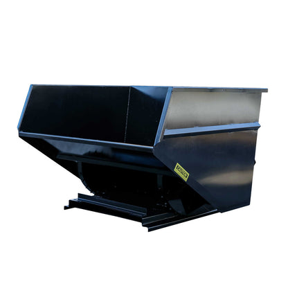 Express Steel 4 Yard Wright Heavy Duty Self-Dumping Hopper | SKU 40099 | Width 79.75" | Fork Pocket 3" | Hydraulic Flow 15–25 GPM | For Forklifts & Skid Steers