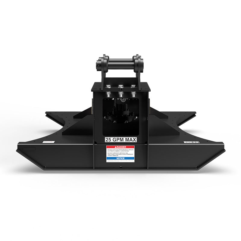 Virnig X20 Mini Excavator Rotary Brush Cutter | Width 40″ | Machine Size 3.25 To 7.5 Tons | For Mini Excavators