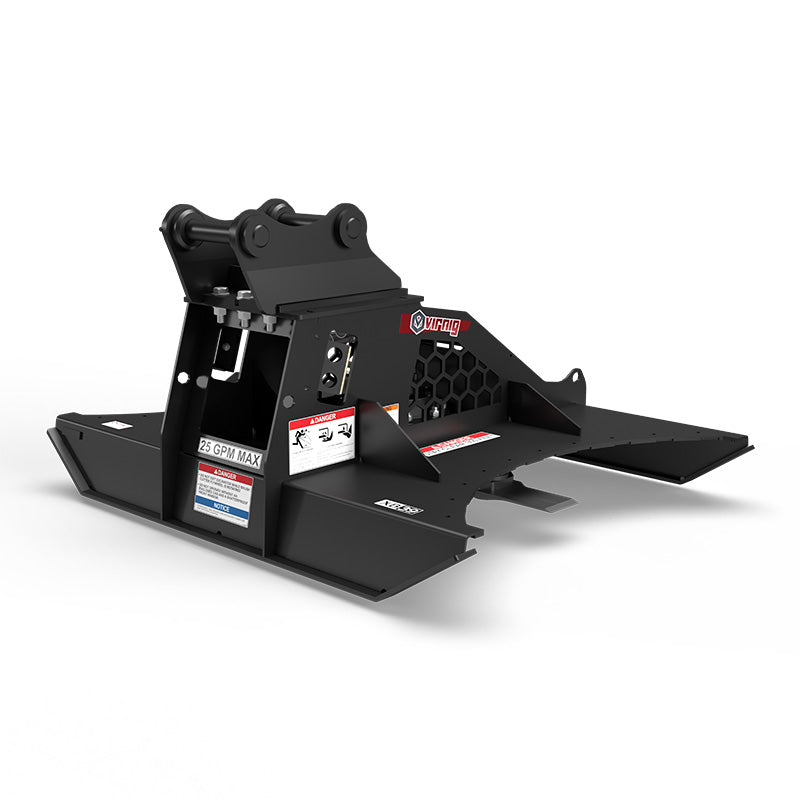 Virnig X20 Mini Excavator Rotary Brush Cutter | Width 40″ | Machine Size 3.25 To 7.5 Tons | For Mini Excavators