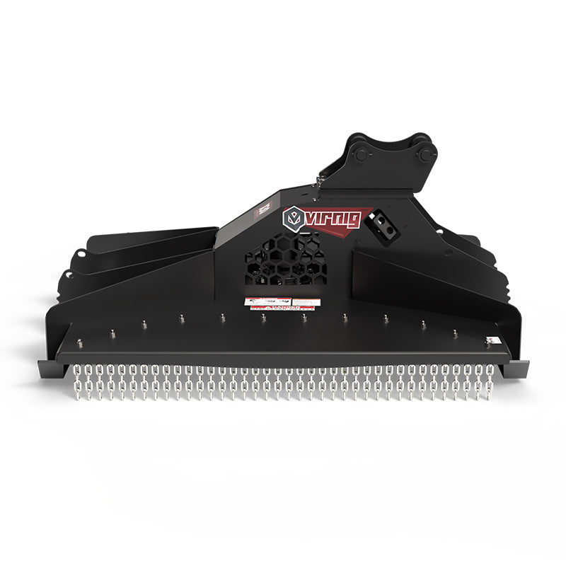 Virnig X30 Mini Excavator Rotary Brush Cutter | Models XBC42, XBC48 & XBC60 | Widths 42" To 60" | Machine Size 4.5 To 13 Tons | For Mini Excavators