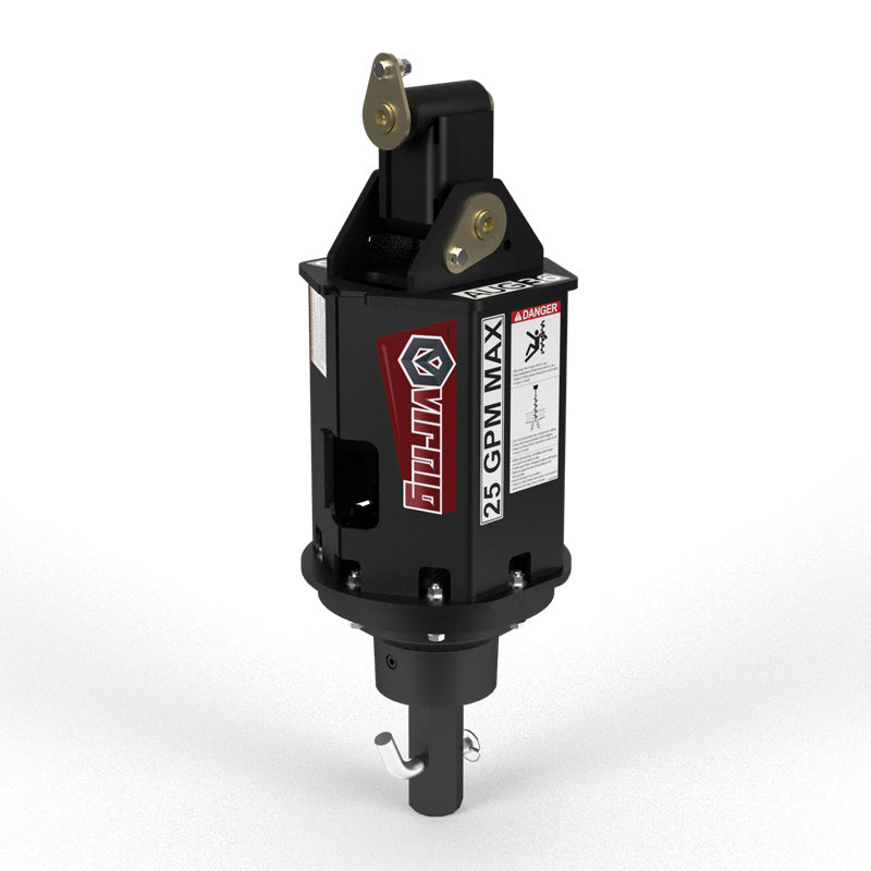 Virnig X30 Mini Excavator Auger Drives | Models AUG30VGHXC To AUGHT36VGHXC | Widths 10.8" To 11.5" | Machine Size 3 to 5 Ton | For Mini Excavators