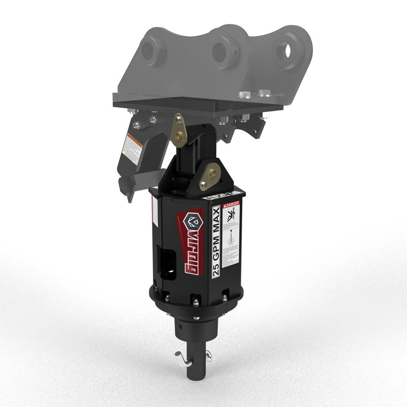 Virnig X30 Mini Excavator Auger Drives | Models AUG30VGHXC To AUGHT36VGHXC | Widths 10.8" To 11.5" | Machine Size 3 to 5 Ton | For Mini Excavators