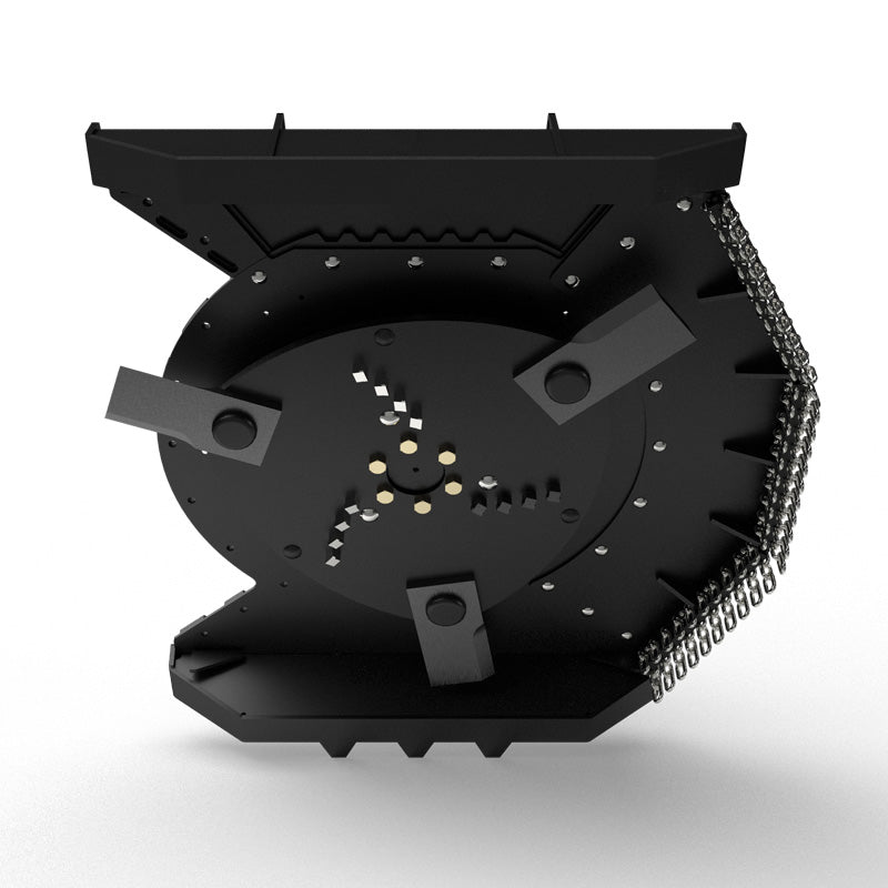 Virnig X30 Mini Excavator Rotary Brush Cutter | Models XBC42, XBC48 & XBC60 | Widths 42" To 60" | Machine Size 4.5 To 13 Tons | For Mini Excavators