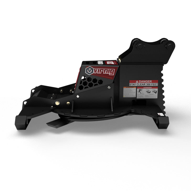Virnig X30 Mini Excavator Rotary Brush Cutter | Models XBC42, XBC48 & XBC60 | Widths 42" To 60" | Machine Size 4.5 To 13 Tons | For Mini Excavators