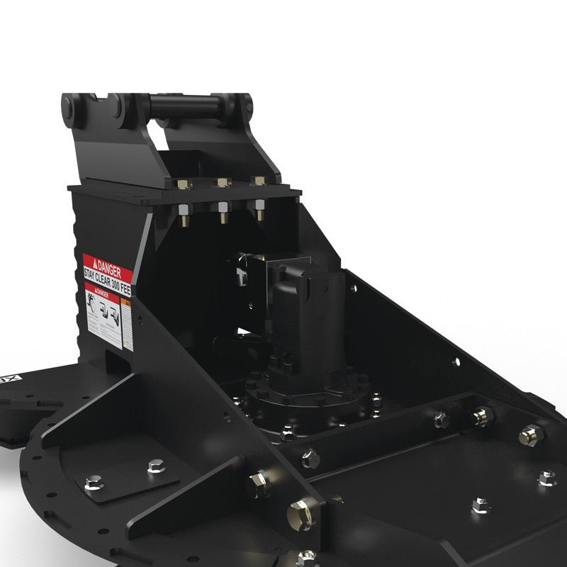 Virnig X30 Mini Excavator Rotary Brush Cutter | Models XBC42, XBC48 & XBC60 | Widths 42" To 60" | Machine Size 4.5 To 13 Tons | For Mini Excavators