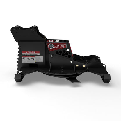Virnig X30 Mini Excavator Rotary Brush Cutter | Models XBC42, XBC48 & XBC60 | Widths 42" To 60" | Machine Size 4.5 To 13 Tons | For Mini Excavators