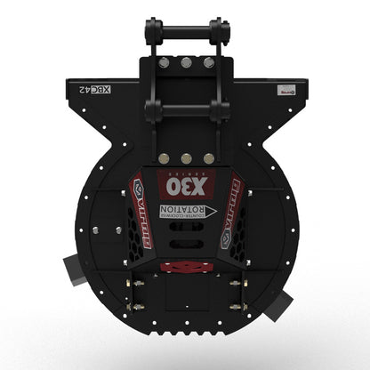 Virnig X30 Mini Excavator Rotary Brush Cutter | Models XBC42, XBC48 & XBC60 | Widths 42" To 60" | Machine Size 4.5 To 13 Tons | For Mini Excavators