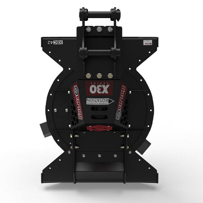 Virnig X30 Mini Excavator Rotary Brush Cutter | Models XBC42, XBC48 & XBC60 | Widths 42" To 60" | Machine Size 4.5 To 13 Tons | For Mini Excavators