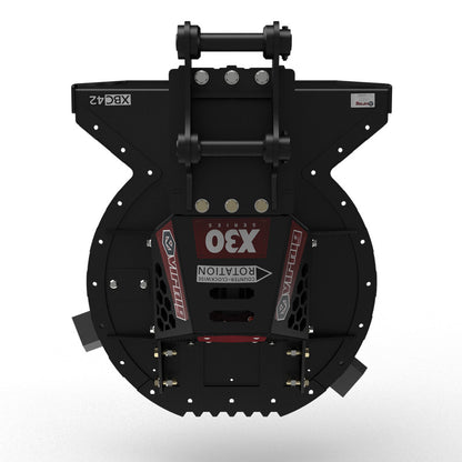 Virnig X30 Mini Excavator Rotary Brush Cutter | Models XBC42, XBC48 & XBC60 | Widths 42" To 60" | Machine Size 4.5 To 13 Tons | For Mini Excavators