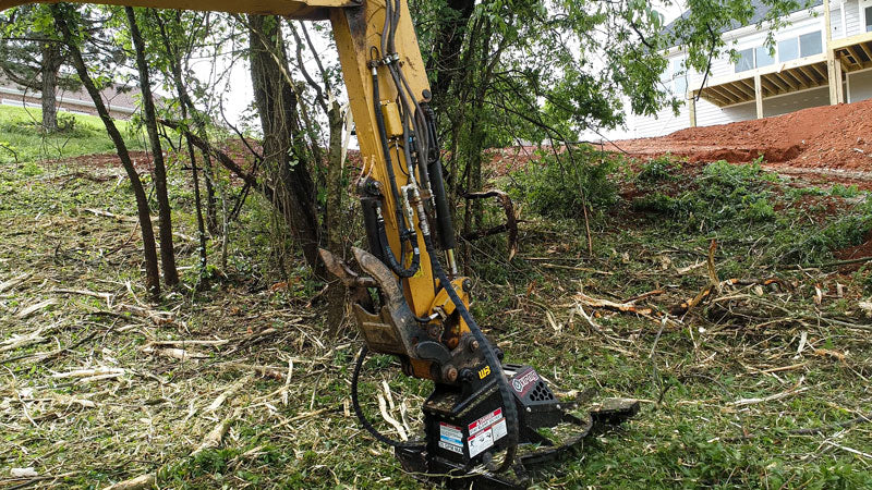 Virnig X30 Mini Excavator Rotary Brush Cutter | Models XBC42, XBC48 & XBC60 | Widths 42" To 60" | Machine Size 4.5 To 13 Tons | For Mini Excavators