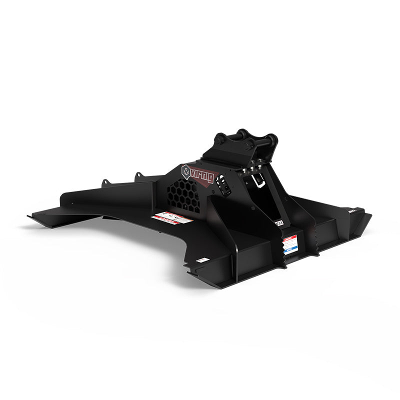 Virnig X30 Mini Excavator Rotary Brush Cutter | Models XBC42, XBC48 & XBC60 | Widths 42" To 60" | Machine Size 4.5 To 13 Tons | For Mini Excavators