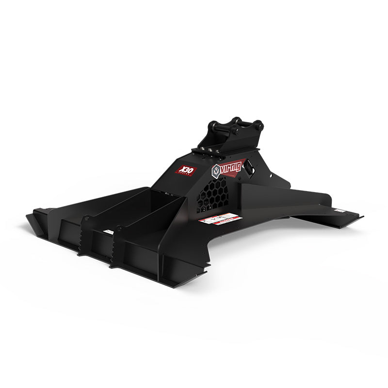 Virnig X30 Mini Excavator Rotary Brush Cutter | Models XBC42, XBC48 & XBC60 | Widths 42" To 60" | Machine Size 4.5 To 13 Tons | For Mini Excavators
