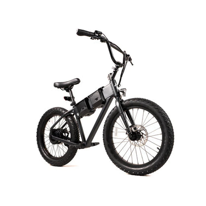 JackRabbit | Micro Electric Bike | Model XG Pro | 20” Suspension Tires | 749 W Hub Motor | 48+ Mile Range | 37 lb Lightweight Frame | For Urban Commuting, Travel & Off-Road Fun