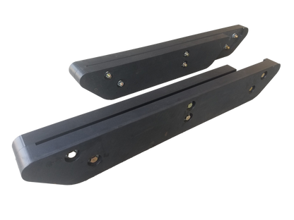 Express Steel | Poly Replacement Snow Pusher Shoes | Model XP36 | SKU ES936REPSHOES | Width 40" | Weight 25 lbs Each | For XP36 Snow Pusher