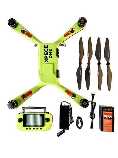 Xpece ONE Fishing Drone | Flight Time 28 Min | HD Camera w/ 2-Axis Stabilization