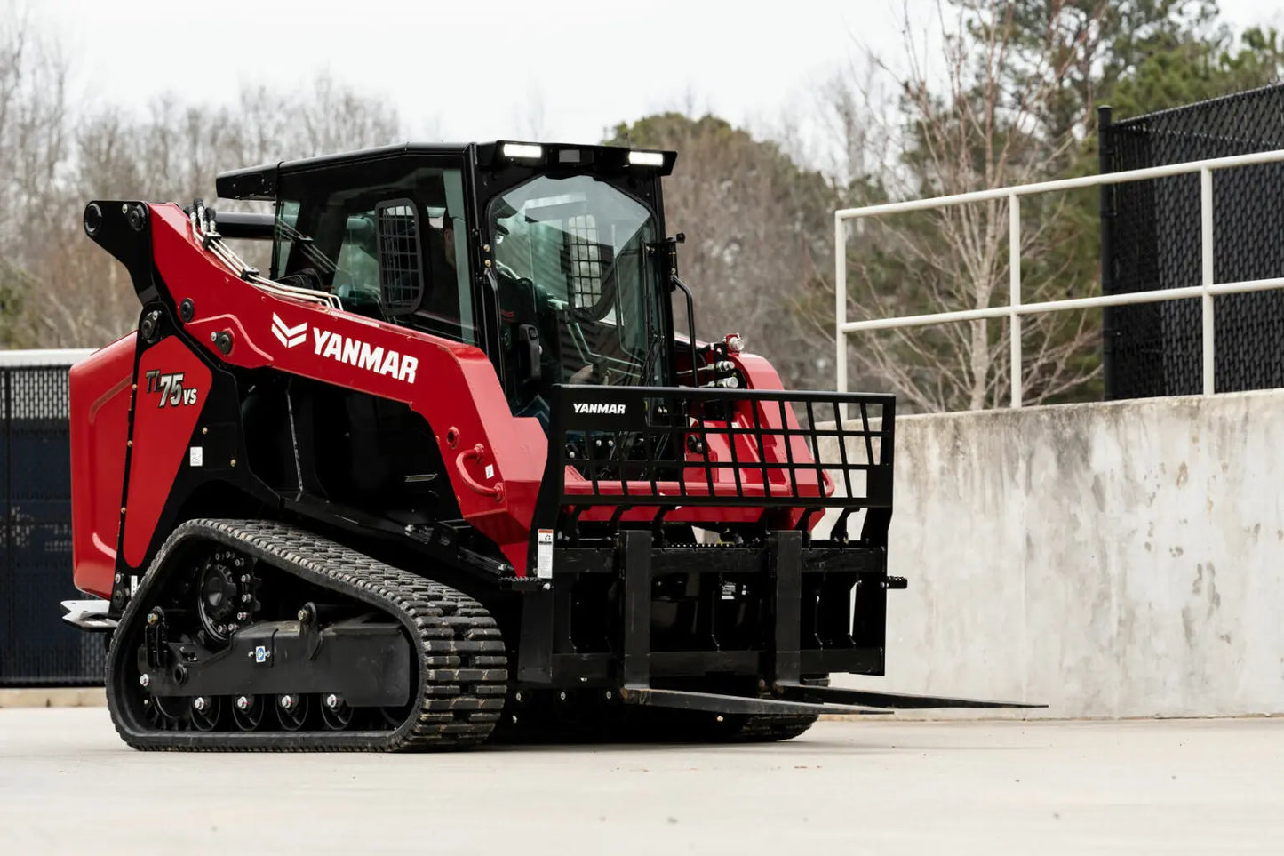 Yanmar Compact Track Loader | Model TL-75VS | Engine Horsepower 74 HP | Charging System 80 AMP Alternator