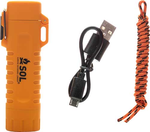 Arb Sol Fire Lite Fuel Free - Lighter W/tinder Cord Lanyard