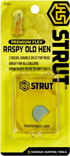 Hs Strut Turkey Call Diaphragm - Prem Flex Raspy Old Hen