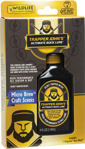 Wrc Deer Lure Trapper John's - Ultimate Buck Lure 4fl Oz