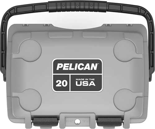 Pelican Coolers Im 20 Quart - Elite Dkgray/green Leg Cut Out