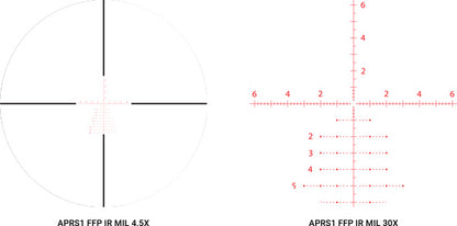 Athlon Scope Ares Etr 34mm - 4.5-30x56 Sf Ir Aprs1 Mil Brn