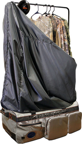 Scentcrusher Covert Closet W/ - Roller Bag & Halo Generator