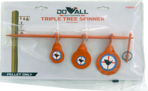 Do-all Steel Target Triple - Tree Spinner Airgun